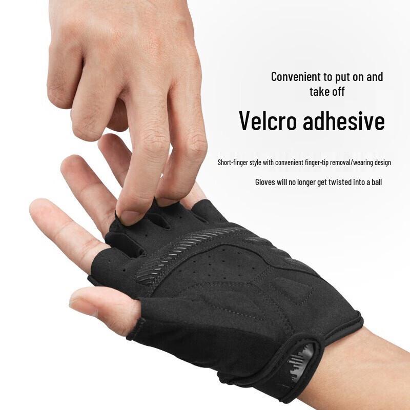 Rockbros Cycling Half Finger Touchscreen Gloves