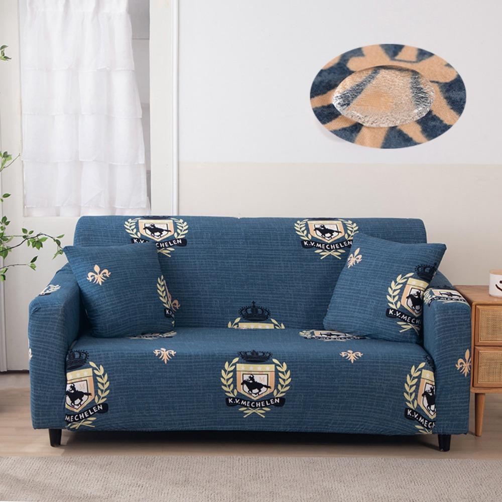 Anti-splashing Four-season Printing Elastic Sofa Cover All-inclusive Combination Sofa Cushion Cover Towel Cover Cloth