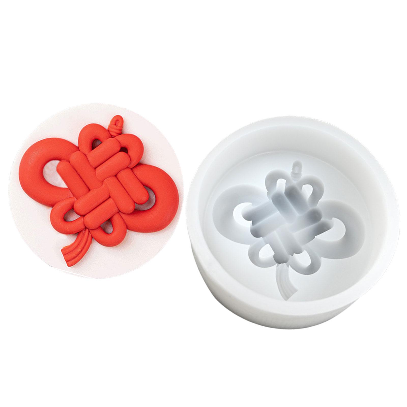 

Силиконовые формы в форме китайского узла, Формы для фондана, муссов, тортов, Кондитерские формы, формы для шоколада, Инструмент для выпечки и украшения, Антипригарные C