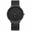 Men's Waterproof Luminous Running Alarm Clock Watch