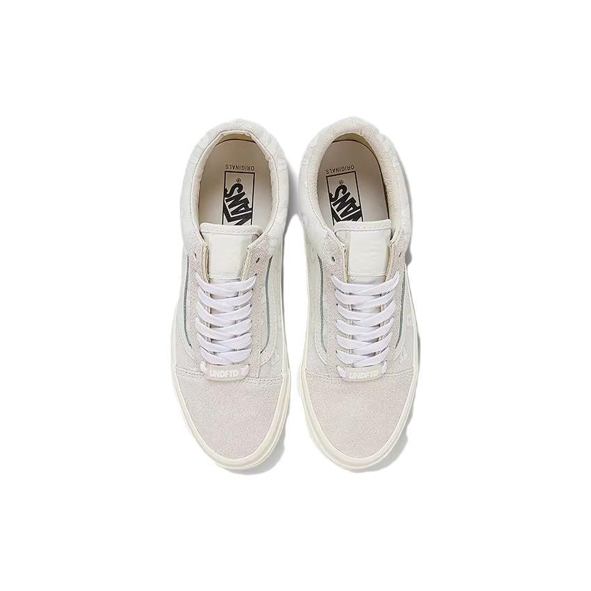 Undefeated X Vans OG Old Skool LX U-Man - Blanc De Blanc Unisex Sneakers White VN0A4P3XJVY
