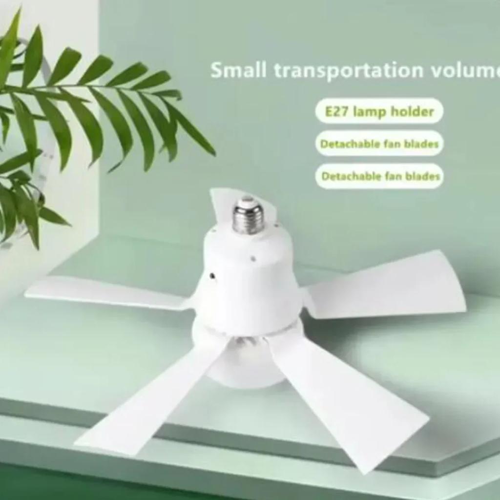 1PC LED Ceiling Fan Lamp with Remote Dimming Is Suitable for Living Room and Study Home 85-265v.