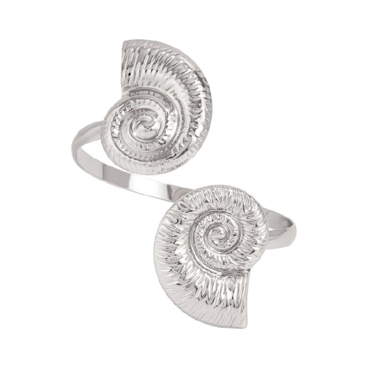 Adjustable Opening Women’s Arm Cuff Bracelet Punk Starfish Charm Geometric Iron Jewelry Gold Tone