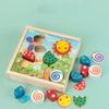 Early Education Color Shape Sorting Box Shape Colorful Matching Blocks  Teaching Aids