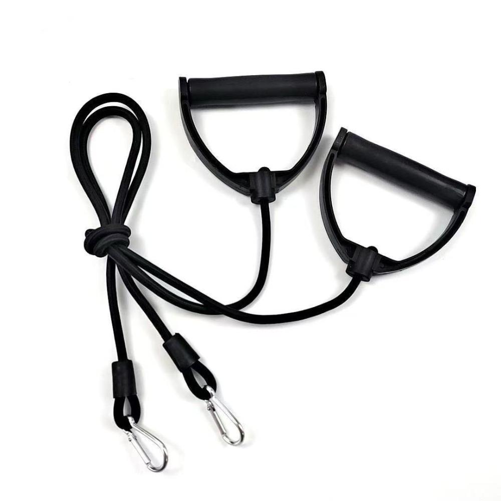 

Black Pull Rope Bands Rubber Rubber Tube Band Exercise Equipment Workout Exercise Band Fitness чёрный