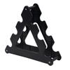 Dumbbell Rack 3 Tier Weight Storage Organizer Compact Weight Rack for Dumbbells Small for Home Gym Organization