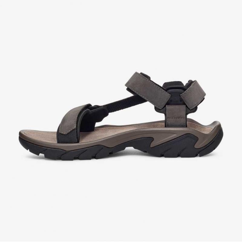 Teva Men S Outdoor Leather Sandal Terra Fi 5 Stvm2519442 Dgg