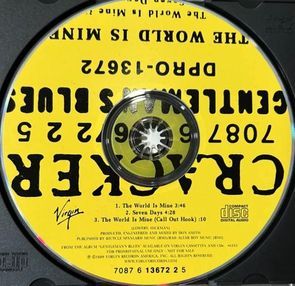 CD CRACKER World Is Mine DPRO13672 Virgin 1998 США Рок Б/у