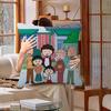 C-Chibimaruko Chan Cushion Cover Pillowcase Upholstery Sofa Throw Pillow Home Decor Pillowcas