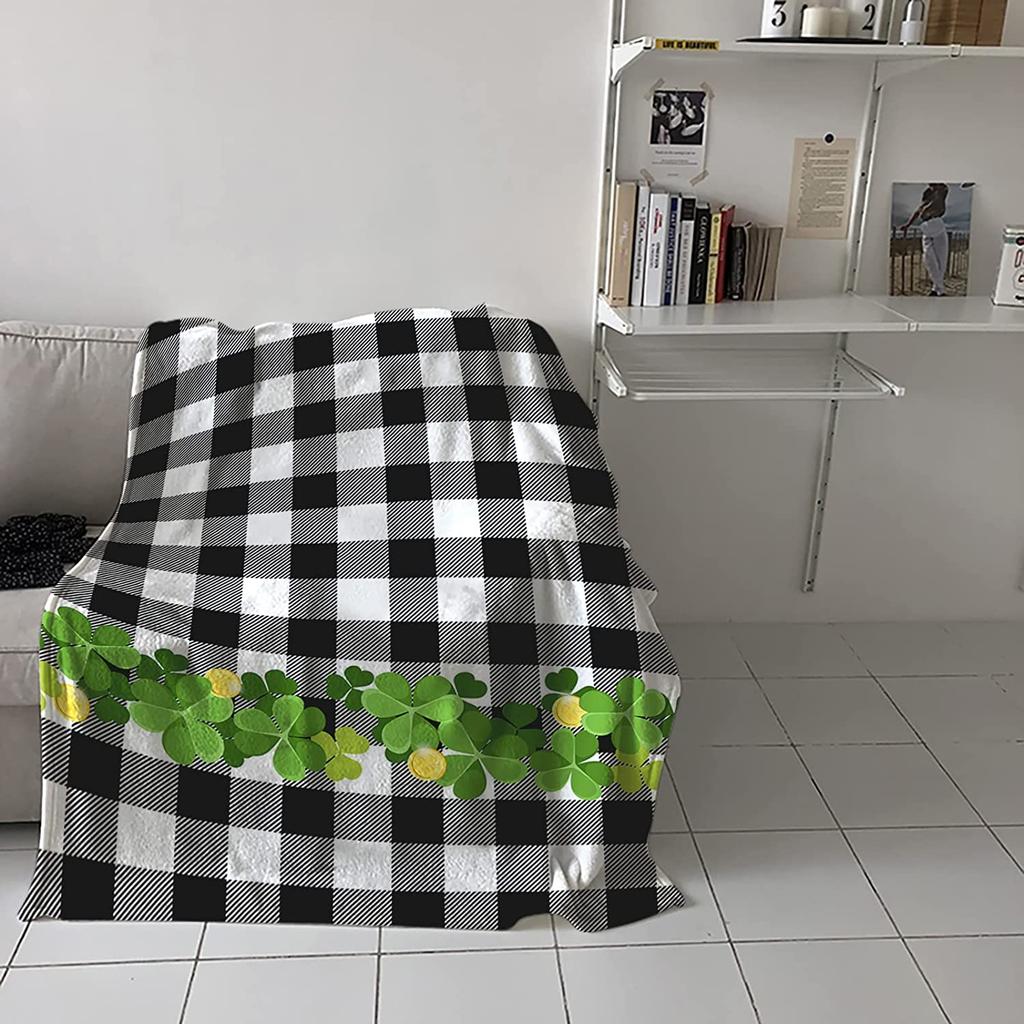 Flanell-Fleece-Überwurfdecke für Sofa, Couch, Bett, niedlicher Cartoon-Igel, weiche, kuschelige, leichte Decke für Erwachsene/Kinder 39x49 Zoll