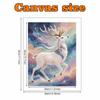 Animal 5D Pearl Painting Celestial Deer Handmade DIY Home Office Desktop Decoration Painting Threedimensional Luxury Sparkle Art