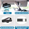 Sun Visor Cell Phone Holder for Car, 1080° Rotatable Sun Visor Car Phone Mount, Universal for iPhone Samsung Galaxy LG and More