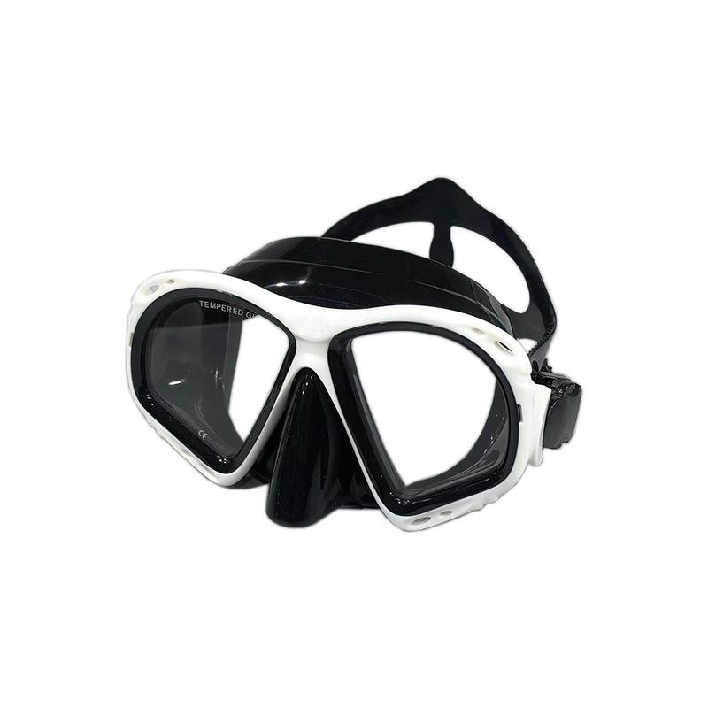Silicone mask Tempered glass diving goggles Diving mask