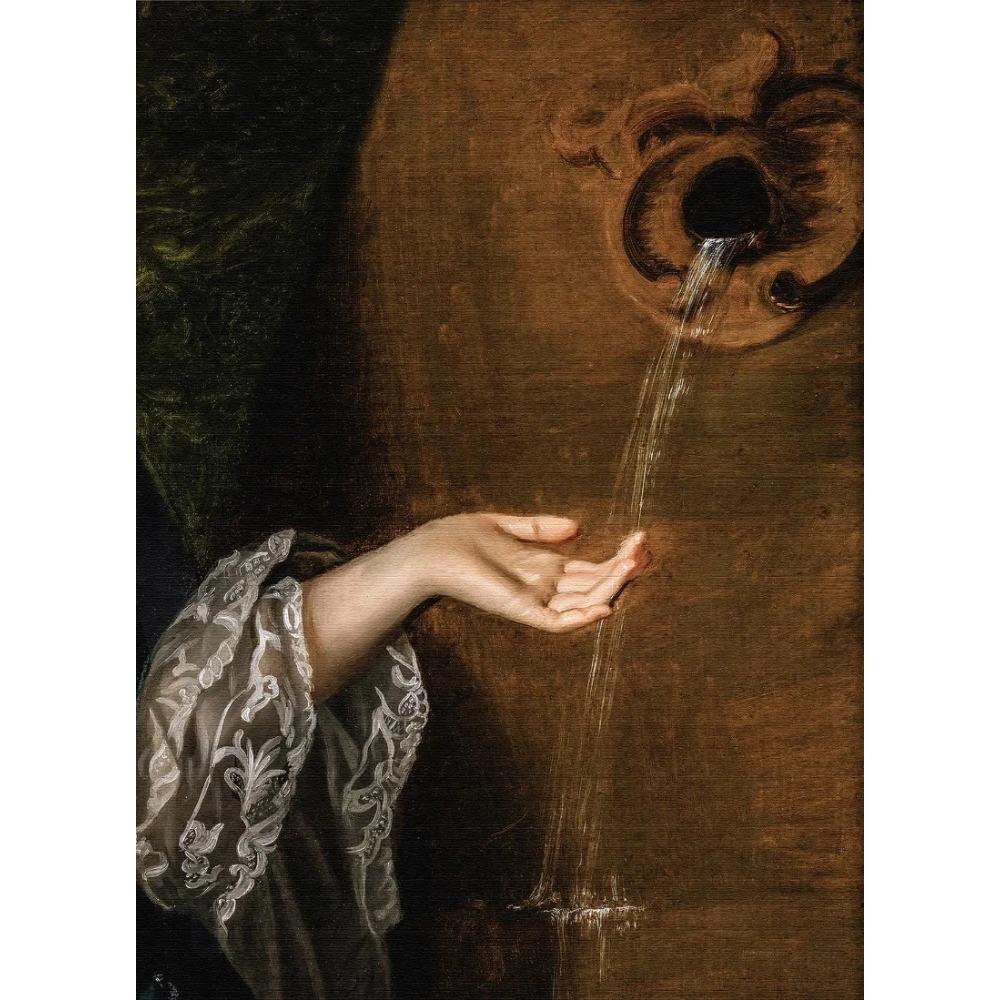 Eclectic Alter Portrait Renaissance Baroque Feminine Woman Poster Print Wall Art Pictures Canvas Painting Room Home Decor Gift