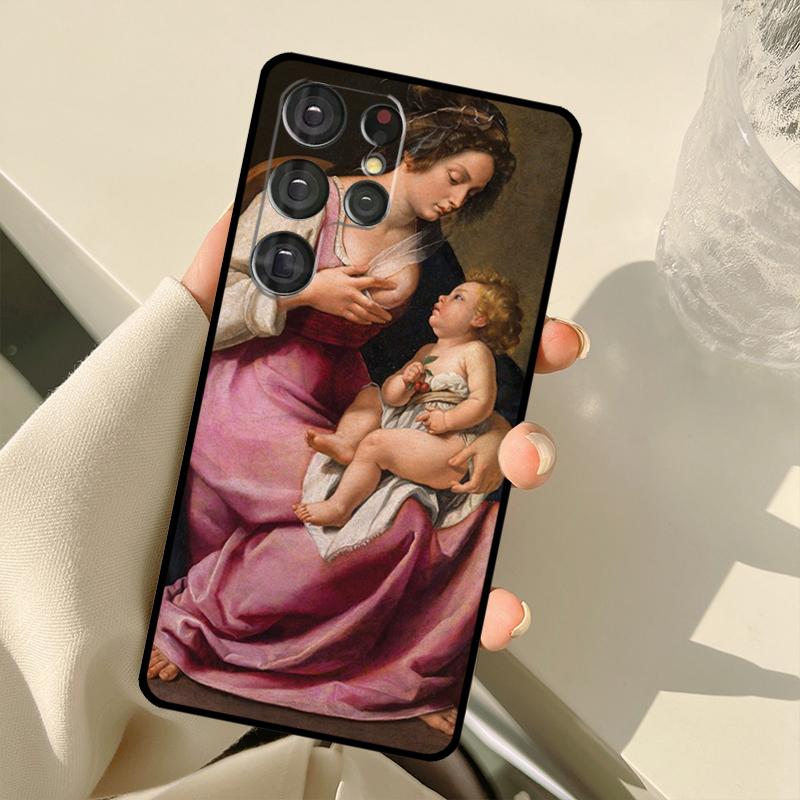 Madonna di Loreto Caravaggio Case For Samsung Galaxy S25 Ultra S21 S22 S23 S24 Ultra S9 S10 Plus S20 FE S25 FE Back Cover