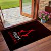 Anti‑Slip Crystal Velvet Floor Rug, Assassins Creed Design Carpet for Indoor Living Bedroom Home Decoration
