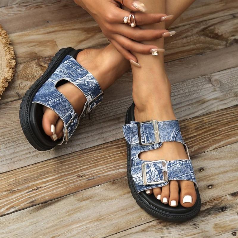 Fashion Ladies Brand Design Comfort Beach Flip Flop Shoes Classic Buckle Strap Birken Slippers Woman Soft Cork Footbed Sandals