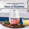 Cordless Food Processor Mini Vegetable Grinder Ginger Crusher Electric Garlic Chopper  Cooking