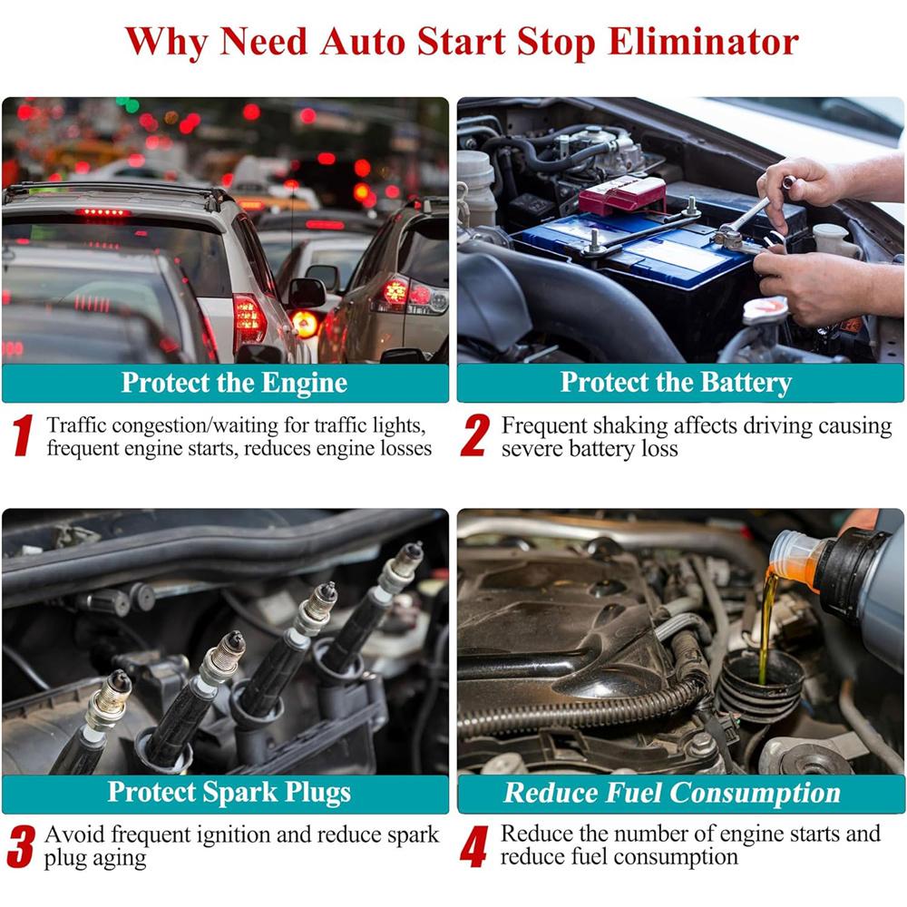 New Auto Start Stop A-Off Cable Replacement For Toyota RAV4 2020-2024