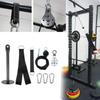 Pulley Cable Machine System LAT Pull Down Lift Strength Training Arm Forearm Home and Gym Workout