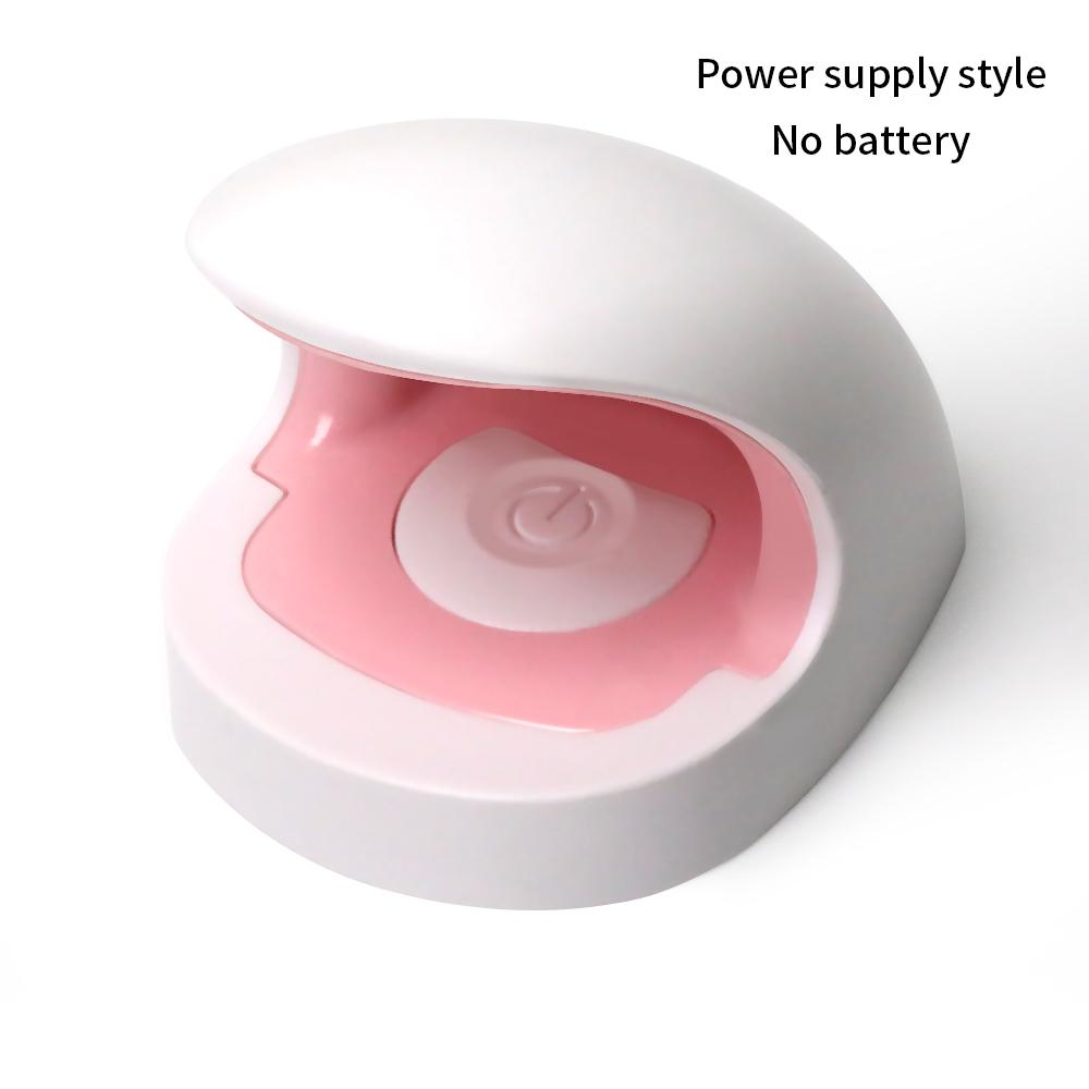 

Мини-портативная дорожная сушилка для ногтей УФ-светодиодная лампа Usb быстроотверждаемая лампа для сушки гель-лака для дизайна ногтей фототерапевтические станки USB белый