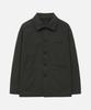 Draw Fit Garni Pocket Chore Jacket [Khaki]