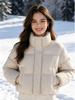Short down cotton clothes cotton clothes women's new thickened warm stand-up collar jacket loose warm cotton clothes