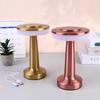 1 Set Dumbbell Table Lamp LED Metal Touch Rechargeable Night Light for Bedroom Reading Home Decor