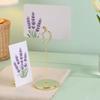 2Pcs Pepper Shape Metal Note Memo Holder Place Card Holder Photo Display Stand For Table Decoration Festival Celebration