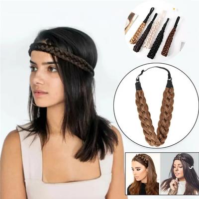 Come Shine Fashion Women Čelenka Elastická gumička do vlasů Pevná paruka Doplňky do vlasů Cop Pokrývka hlavy Nastavitelná velikost