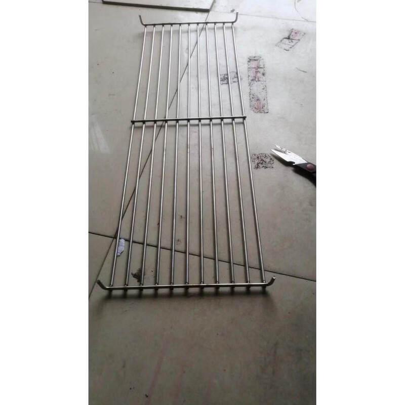 Stainless Steel Rectangular BBQ Grill Rack with Legs
