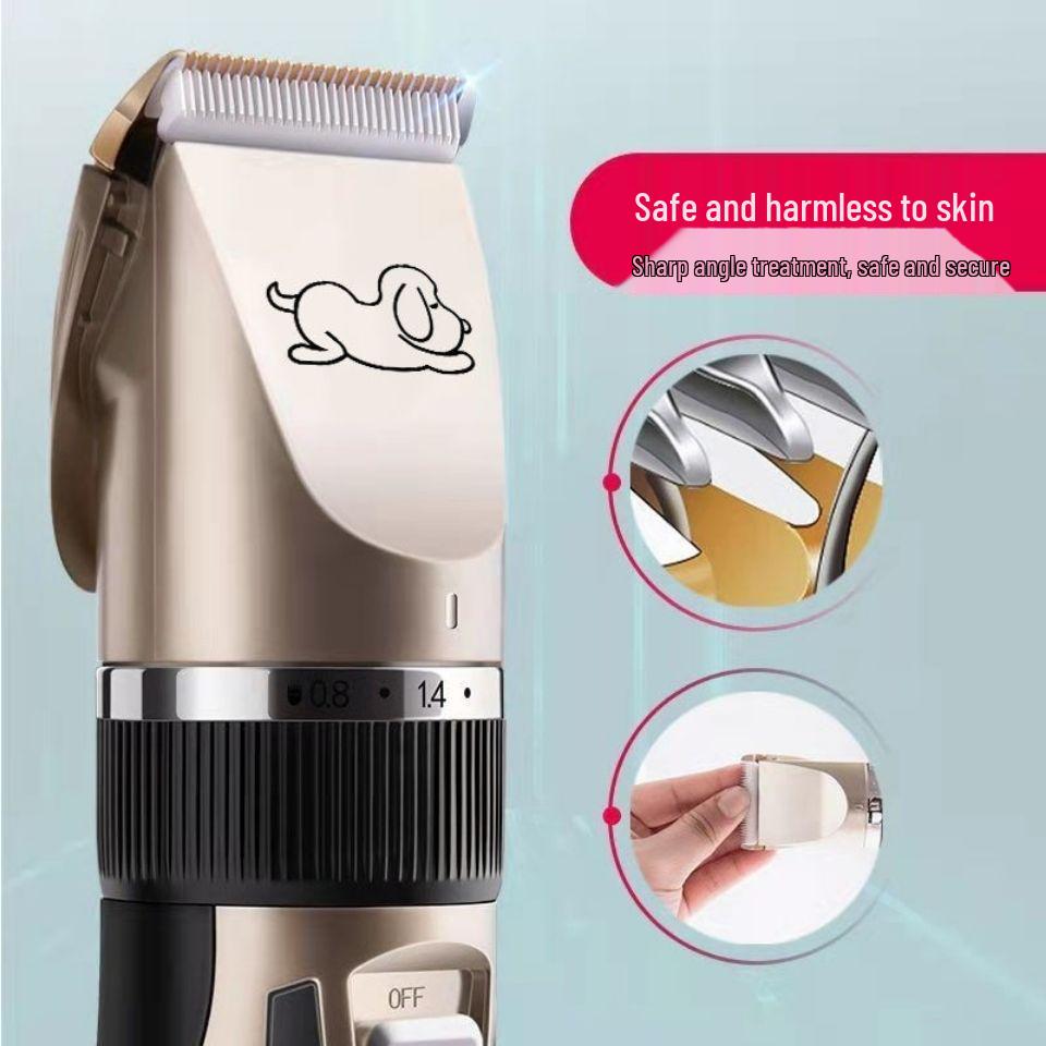 Ηλεκτρική Κουρευτική Μηχανή για Κατοικίδια για Σκύλους και Γάτες - Ξυριστική Μηχανή για Μεγαλόσωμους Σκύλους και Τρίχωμα Ποδιών Τέντι