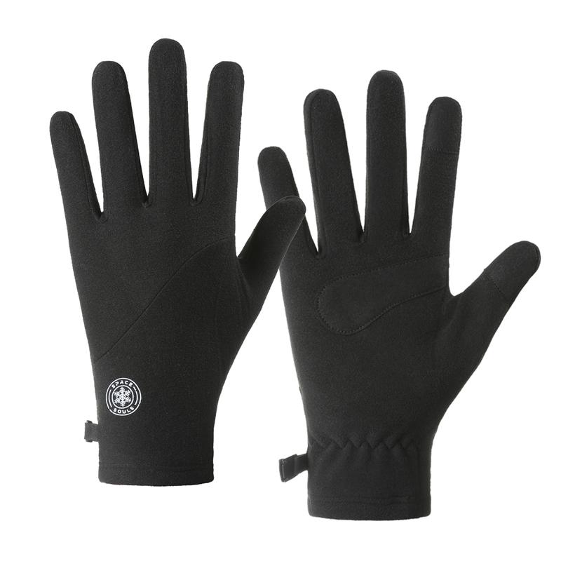 Winter Warm Ski Glove Lining Soft Touch Screen Gloves Unisex Outdoor Cycling Running Gloves Lady Cold-proof Gloves winter gloves