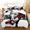 Summer Wars Luxury Bedding Set Japan Anime Cartoon Duvet Cover Set Comforter Bedspread Twin Single Size Printed Home Textile741