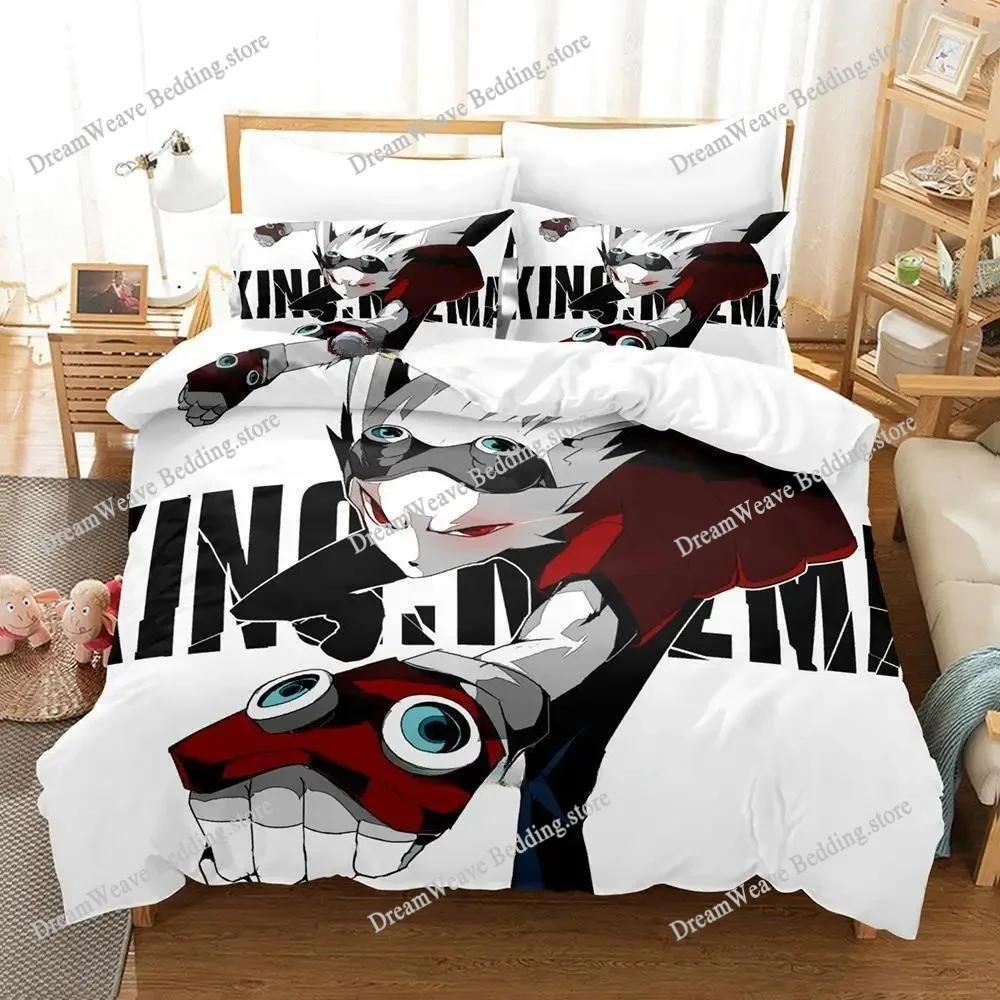 Summer Wars Luxury Bedding Set Japan Anime Cartoon Duvet Cover Set Comforter Bedspread Twin Single Size Printed Home Textile741