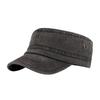 Men's Summer Flat Top Washed Military Baseball Cap