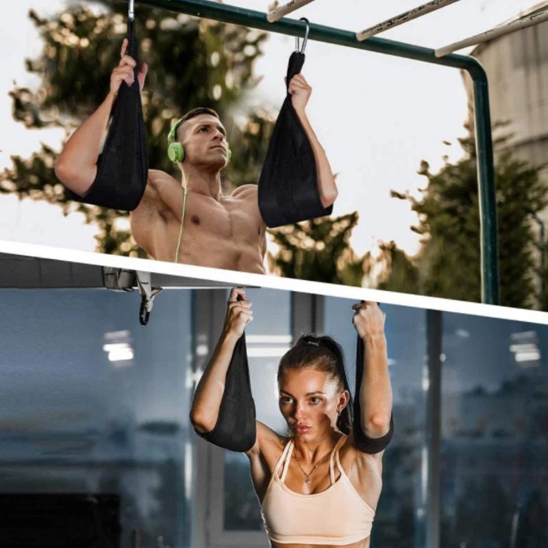 Fitness Abdominal Muscle Belt Hanging AB Sling Straps Hanging Pull-Ups Training Horizontal Bar Gym Home Unisex