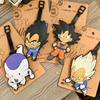 Anime Cartoon Cute Dragon Ball Goku Buu Vegeta Luggage Tag Suitcase Label