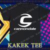 Nova Camiseta com Logo de Bicicletas Cannondale Engraçada Tamanho P a 5XL