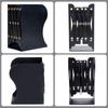ALIOBC Book Extendable Fall Desktop Divider Newspaper Retractable Office Black Stand, Bookend, Won't Over, Metal, Bookshelf, Stand, Magazines,