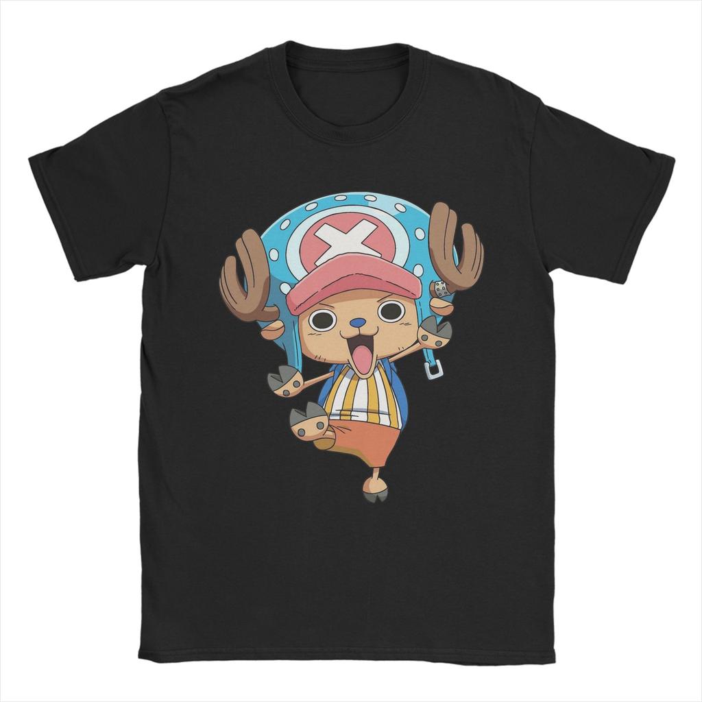 Tony Tony Chopper One Piece Cotton Candy Lover Unisex Womens T Shirts Tees Short Sleeve TShirts 100 Cotton Plus Size Clothing