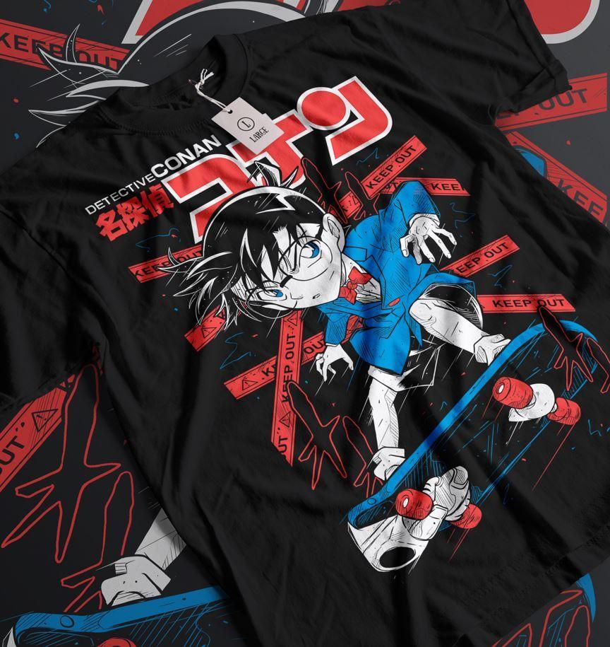 Detective Conan Tshirt Detective Conandetectiveanime Teecase Closed All Size