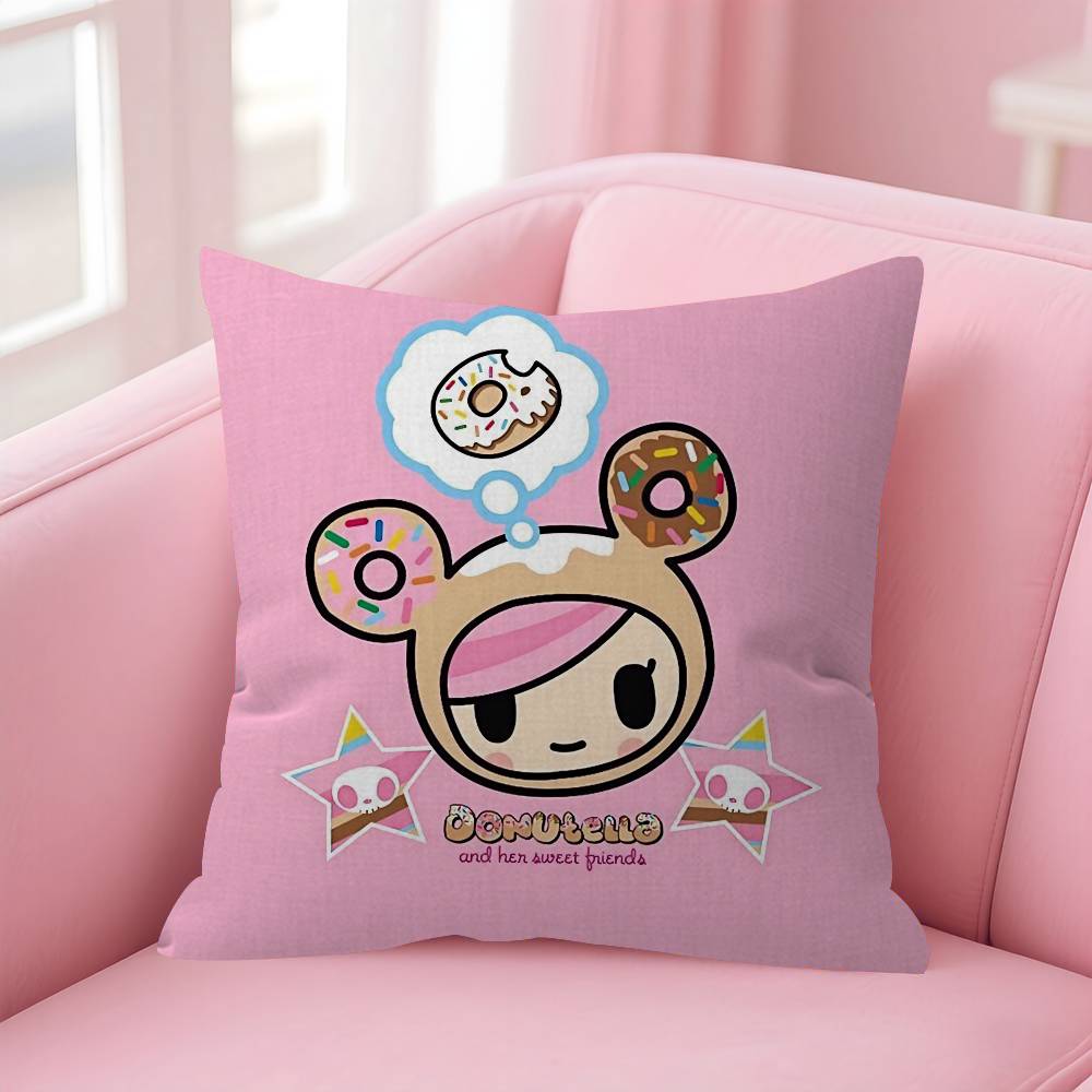 Japan Tokidoki Cartoon   Stitch Lucky Dragon Pillow Cover Sofa Cushion Cover Home Room Decoration Children Gift