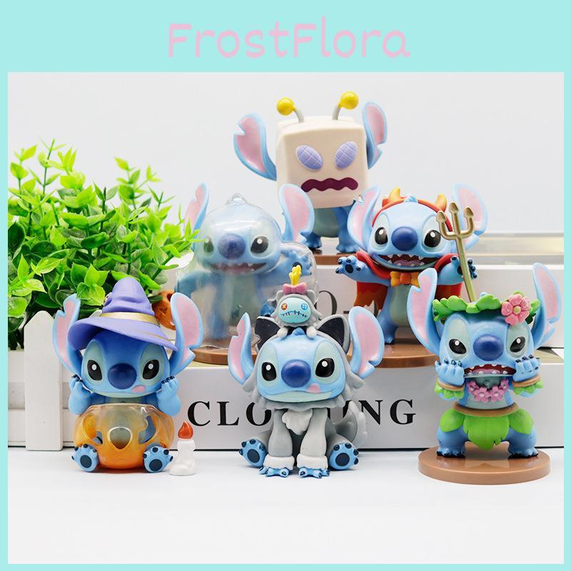 Adorable Lilo And Stitch Collectible Figures Blind Box Series Cute Pvc Toys