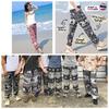 Elefant Jumpsbukser Justerbar Elastisk Midjebånd Stropp Unisex Kvinner Menn Trykk Thailand Casual Streetwear Strand Sommer Boho Bohemsk Retro Vintage