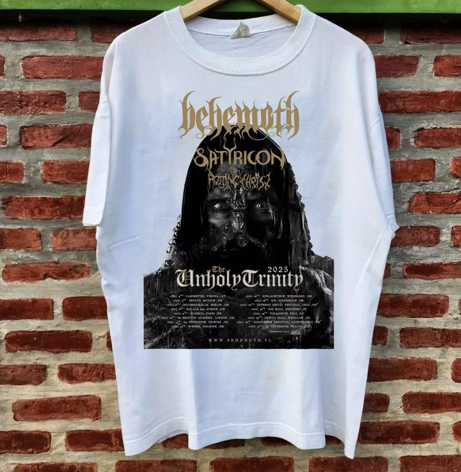 The Unholy Trinity Tour Satyricon Band T-shirt size S-5XL XXXXL