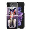 JoJo Adventure Killer Queen Clear Phone Case For Samsung Z Flip 7 6 5 4 3 Galaxy ZFlip7 ZFlip6 ZFlip5 ZFlip4 ZFlip3 5G Print Cov