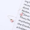 Wedding Tulip Dangle Party Women's Earrings Korean Style Earrings Long Hook Earrings Tulip Earrings