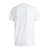 Adidas Sport Ultimate Solid Color Comfortable Crew Neck Straight Cut Short Sleeve T-Shirt Men Tops White DU1435