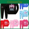 Hunters Kpop Demon Girl Kortermet Shorts Matchende Pyjamas Barn Nattøy Tenåring